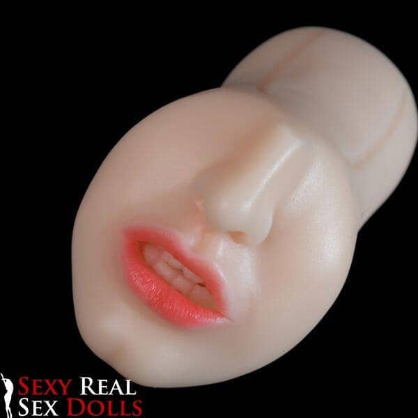 10cm (3.9") Blowjob Mouth with Teeth Masturbator ( Model# LY0011) - Image 14