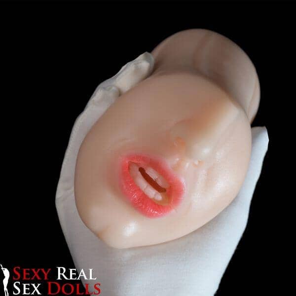 10cm (3.9") Blowjob Mouth with Teeth Masturbator ( Model# LY0011) - Image 19
