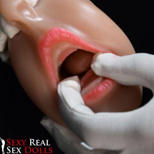 10cm (3.9") Blowjob Mouth with Teeth Masturbator ( Model# LY0011) - Image 28