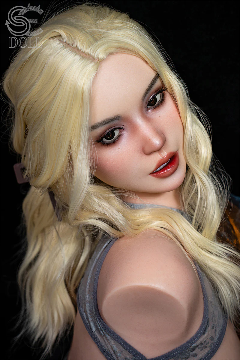 114cm (3ft7”) ROS Blonde Silicone Sex Torso- F-Cup - Isla Kane.A - In Stock | EU Only - Image 7
