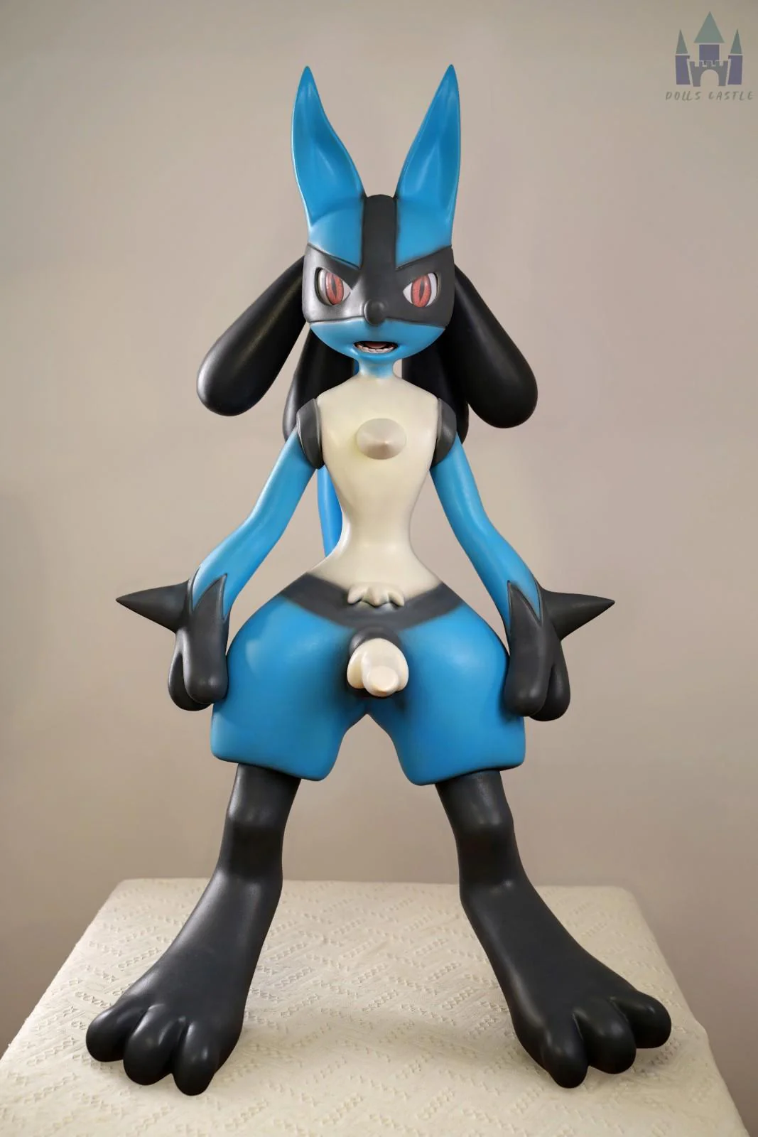 120cm (3ft11") Full Silicone Pokemon Male Sex Doll – Lucarion - Image 3
