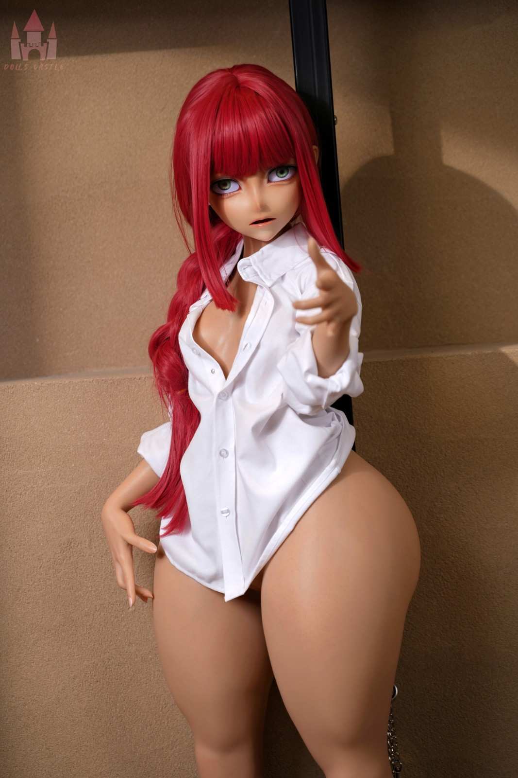 135cm (4ft4") Anime Full Silicone Sex Doll - A-Cup - Seina Kojima - Image 4