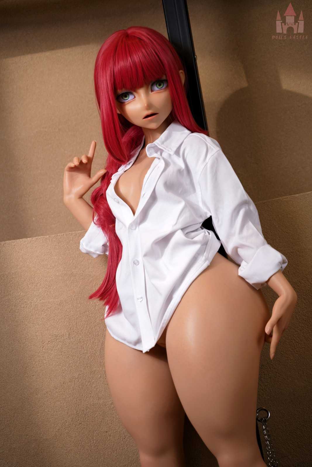 135cm (4ft4") Anime Full Silicone Sex Doll - A-Cup - Seina Kojima - Image 5