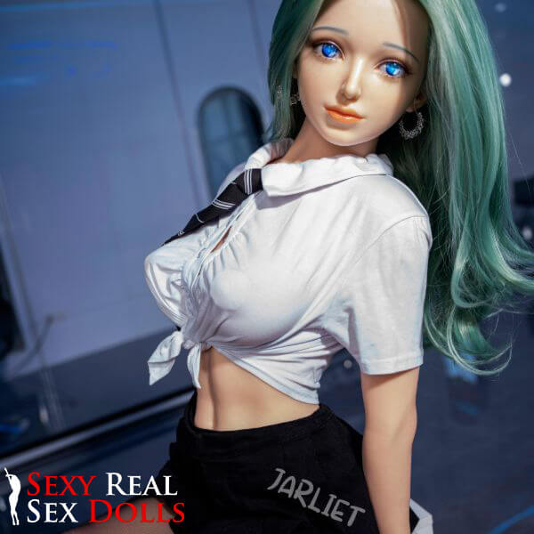 140cm (4ft5') Exotic, Tender & Slim Fantasy Silicone Sex Doll - Leimu - Image 8