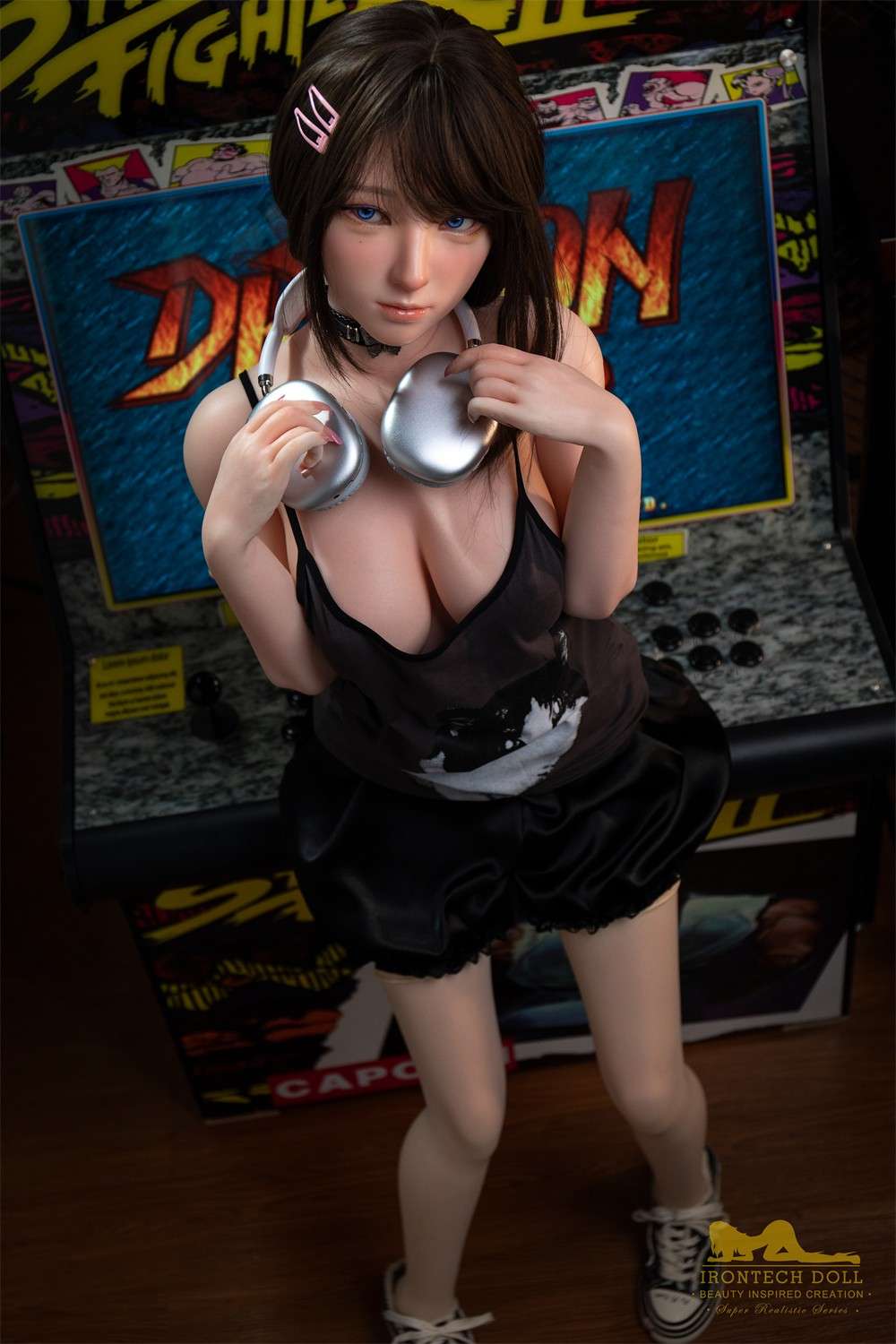 148cm (4ft10') PLUS Silicone Mini Sexdoll - Barbie - Image 3