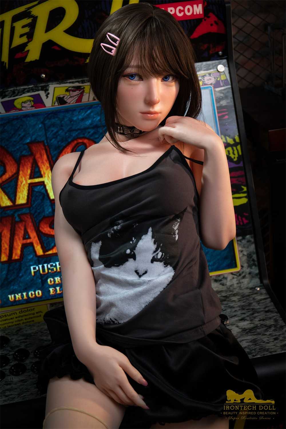 148cm (4ft10') PLUS Silicone Mini Sexdoll - Barbie - Image 7