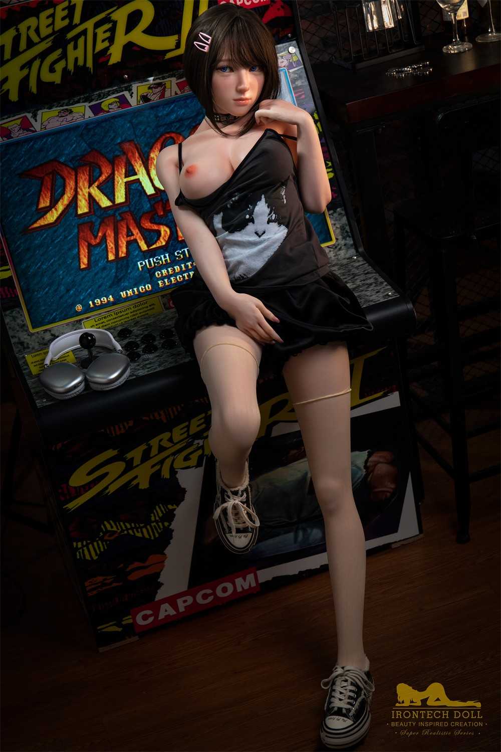 148cm (4ft10') PLUS Silicone Mini Sexdoll - Barbie - Image 9
