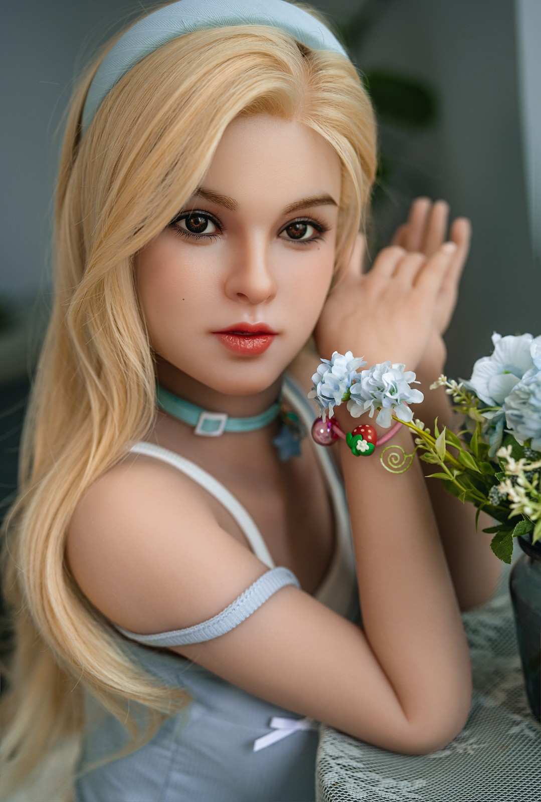 148cm (4ft10") Hybrid Sex Doll in Light Tan Skin with Movable Jaw - In Stock | US Only - Image 12