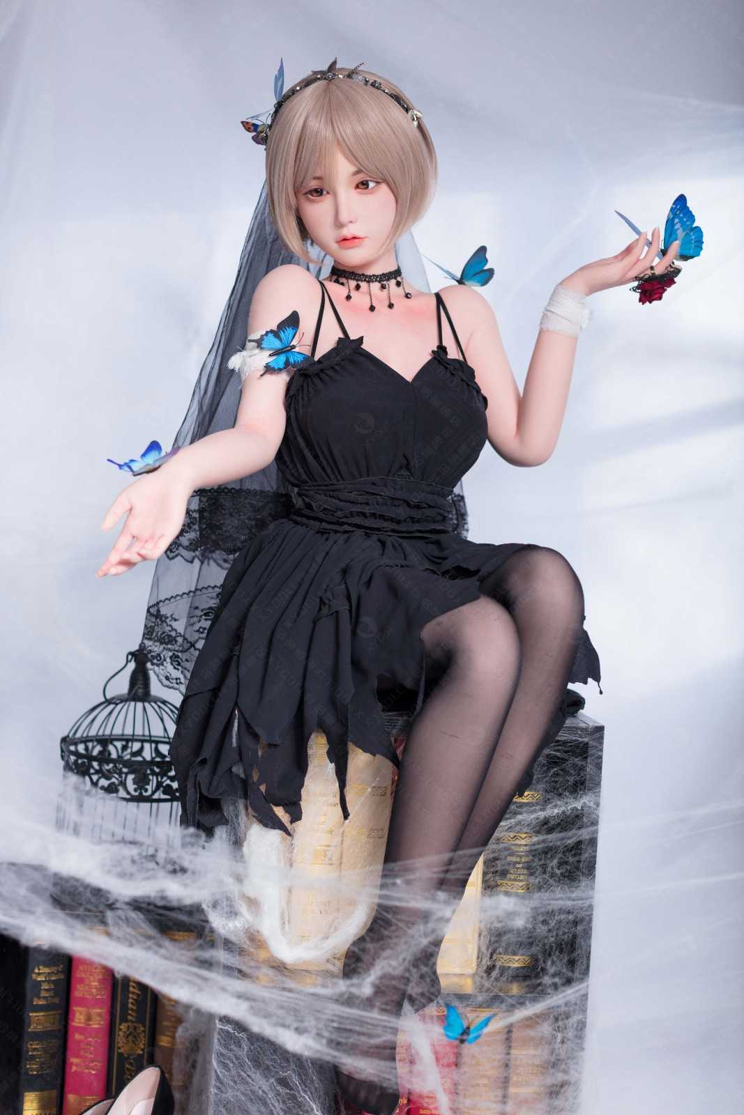 148cm (4ft8") Beauty Asian Silicone Sex Doll - C-Cup - Lily