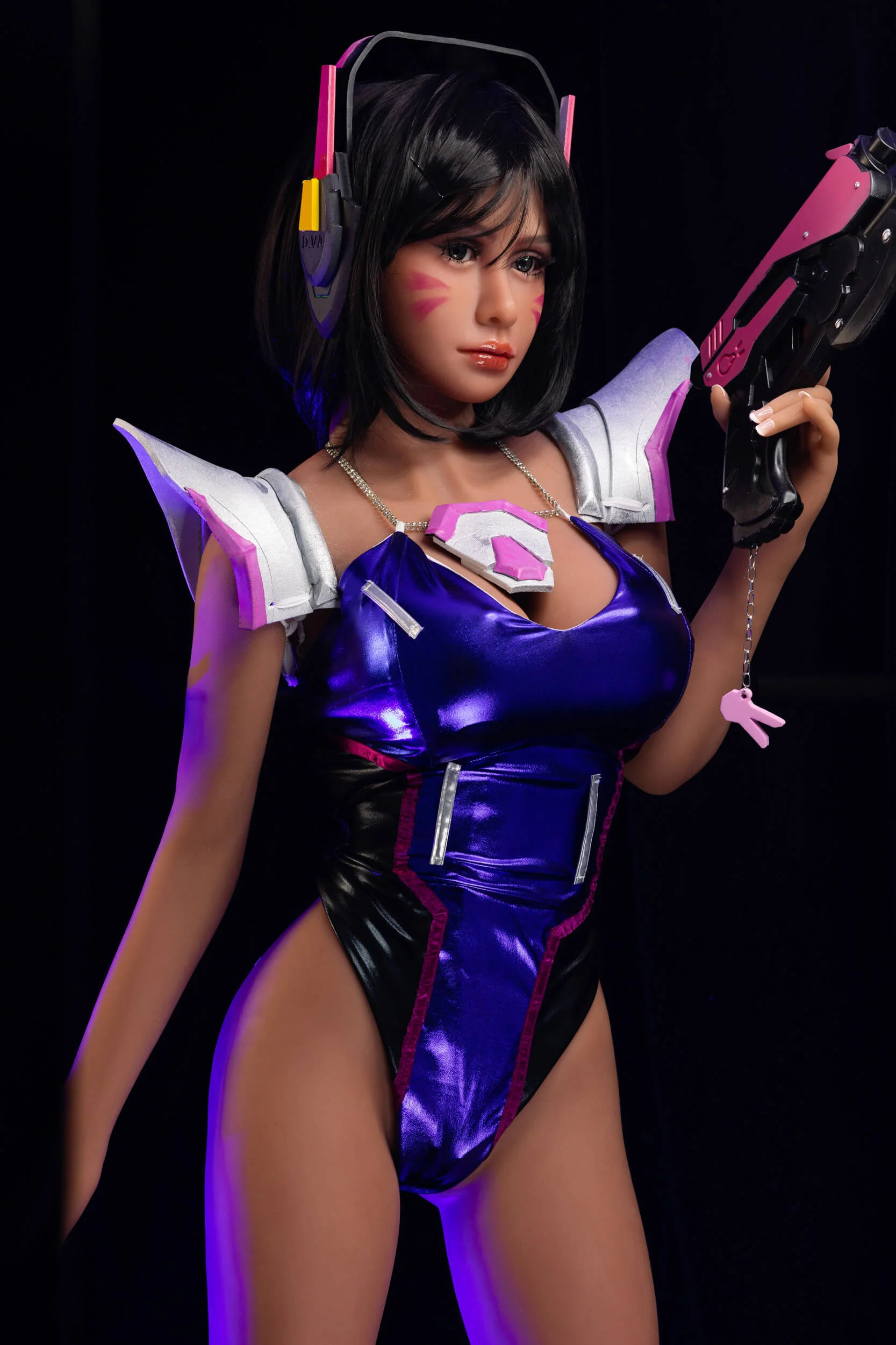 148cm (4ft8") Beauty Cosplay TPE Sex Doll Head #078 - Una