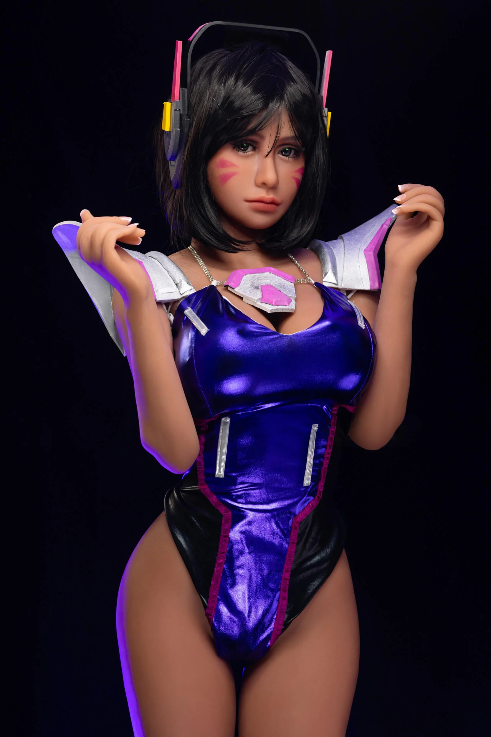 148cm (4ft8") Beauty Cosplay TPE Sex Doll Head #078 - Una - Image 8