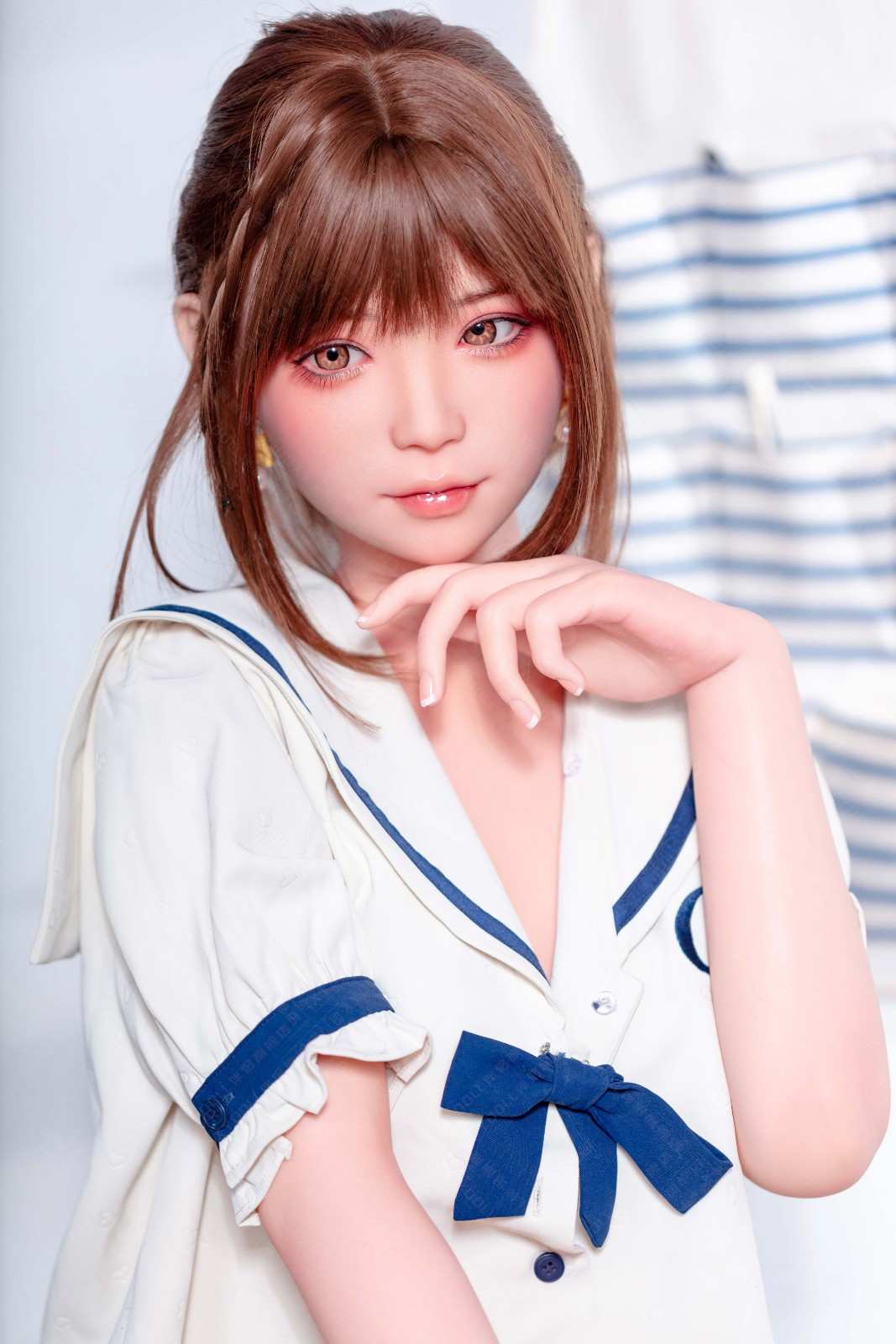 148cm (4ft8") Chinese Silicone Sex Love Doll - C-Cup - Phoebe - Image 10