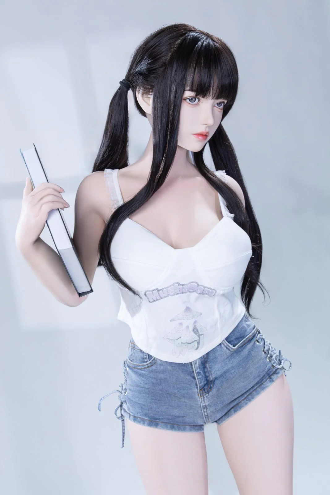148cm (4ft8") Tender Asian Silicone Doll - C-Cup - Linn - Image 5