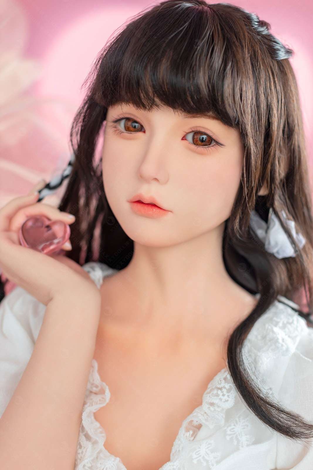148cm (4ft8") Valentines Day Girl Silicone Sex Love Doll - C-Cup - Alice - Image 4