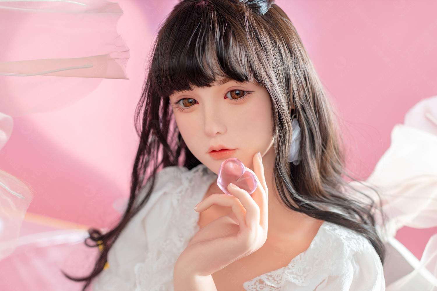 148cm (4ft8") Valentines Day Girl Silicone Sex Love Doll - C-Cup - Alice - Image 9