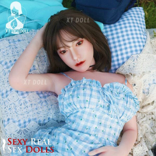 150cm (4ft 11') D-Cup Asian Girl in Sexy Summer Dress Silicone Doll for Sex - Hitomi - Image 14