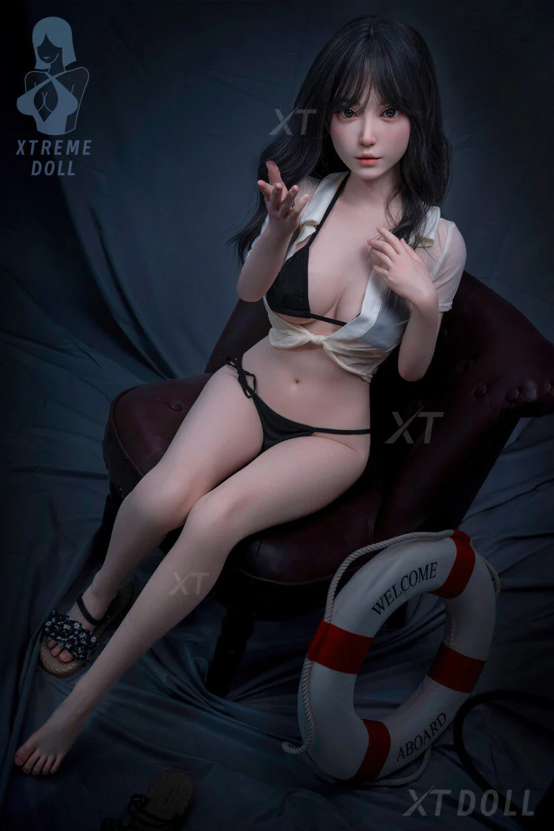 150cm (4ft 11') D-Cup Sexy Asian Basket Job Full Silicone Doll - Lin - Image 13