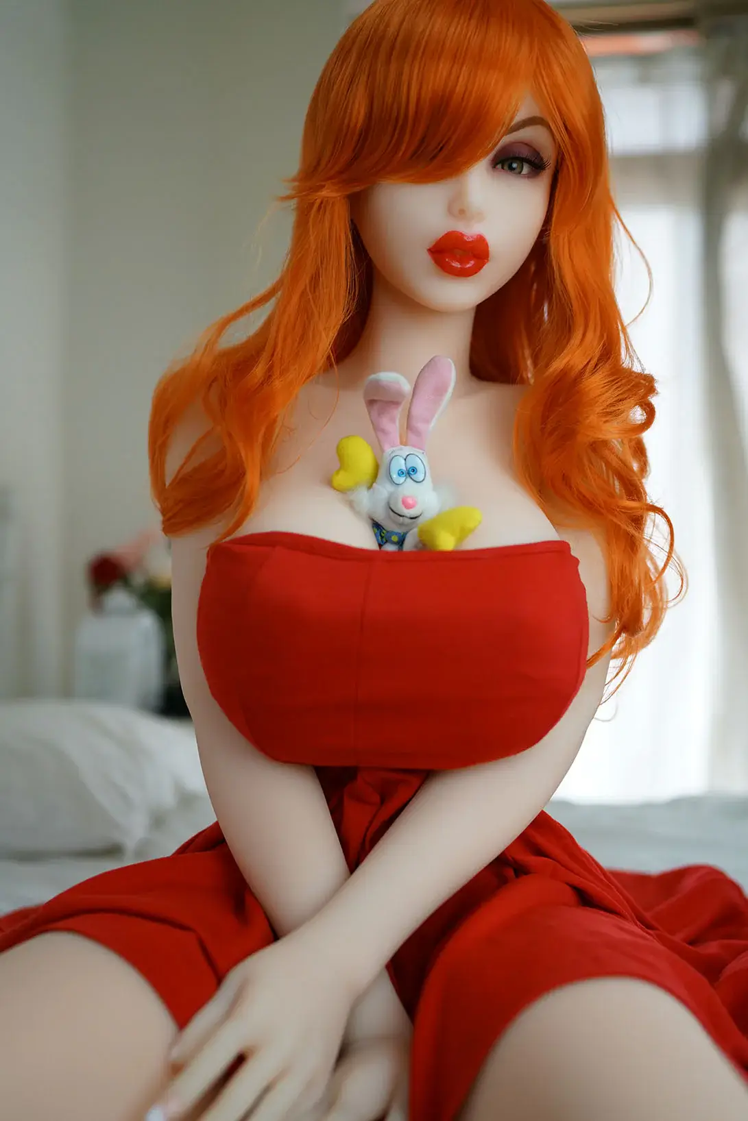 150cm (4ft9") Jessica Rabbit by Piper Doll S-TPE Sex Doll - K-Cup - Jessica - Image 5