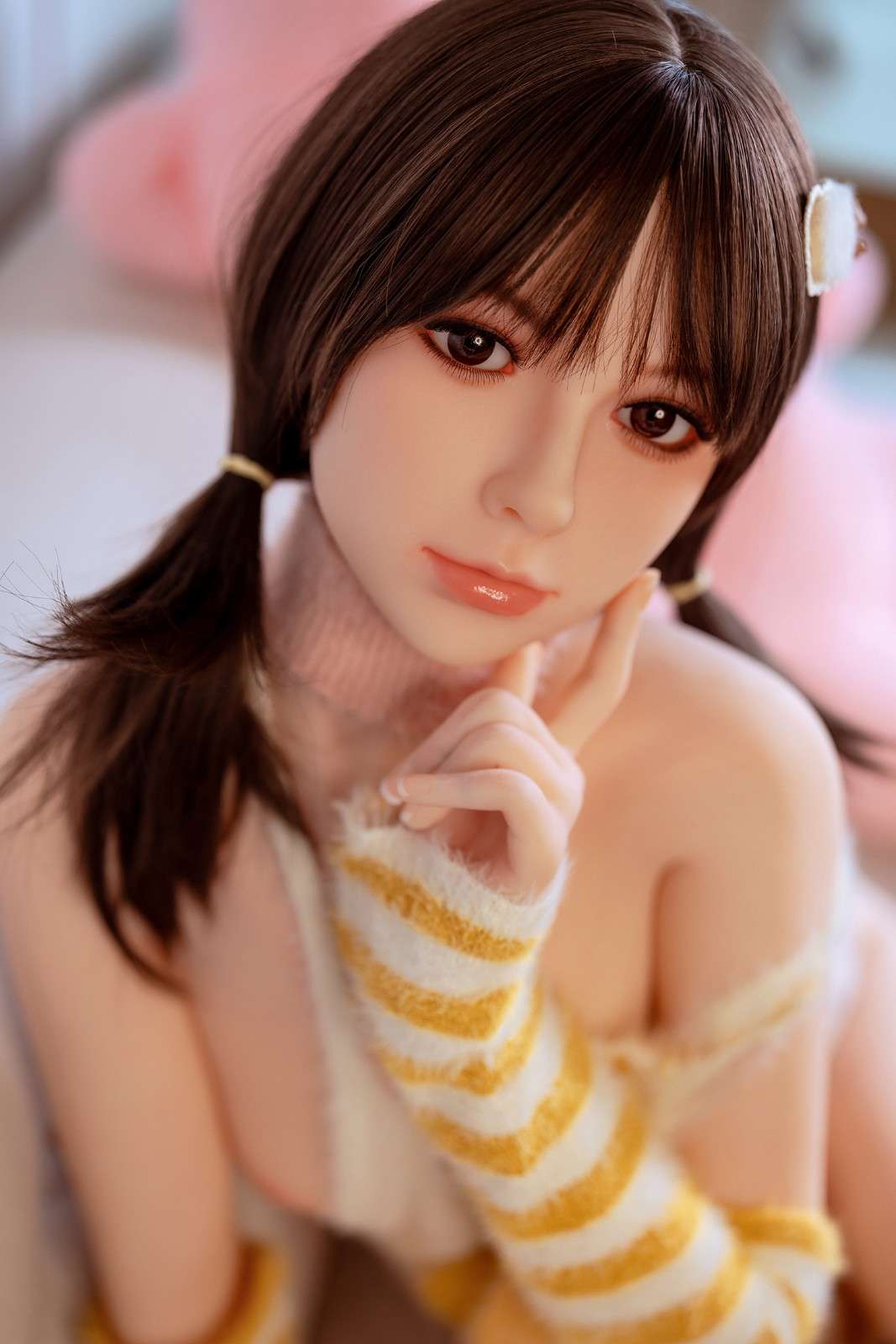 150m (4ft 11") A-Cup TPE Doll with Fixed Vagina - In Stock | US Only - Image 6