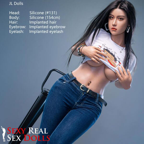 154cm (5ft) Casual Beauty Sexy Asian Silicone Sex Doll - Rosie - Image 5