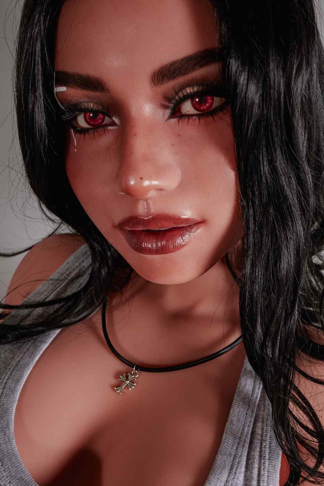 154cm (5ft1") Full Size Sex Doll (Black) - E-Cup - Reese - Image 3