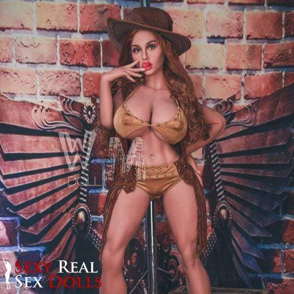 155cm (5ft1') L-Cup BBW Cowgirl Companion Doll with Nipple Penetration - Steph - Image 16