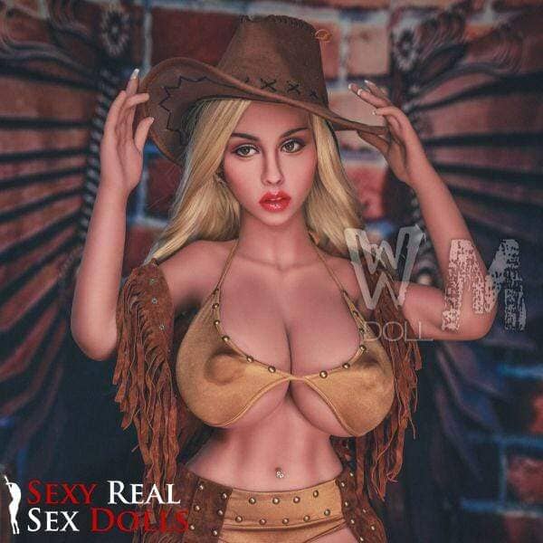 155cm (5ft1') L-Cup BBW Cowgirl Companion Doll with Nipple Penetration - Steph - Image 20