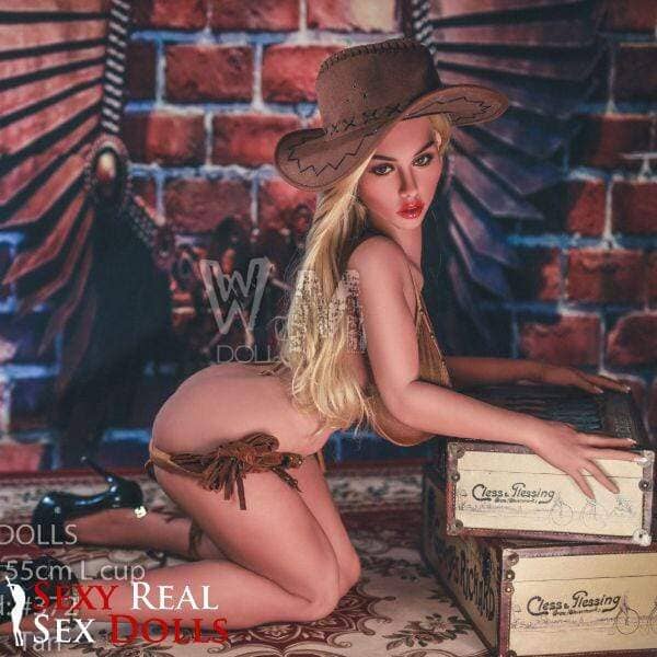 155cm (5ft1') L-Cup BBW Cowgirl Companion Doll with Nipple Penetration - Steph - Image 22