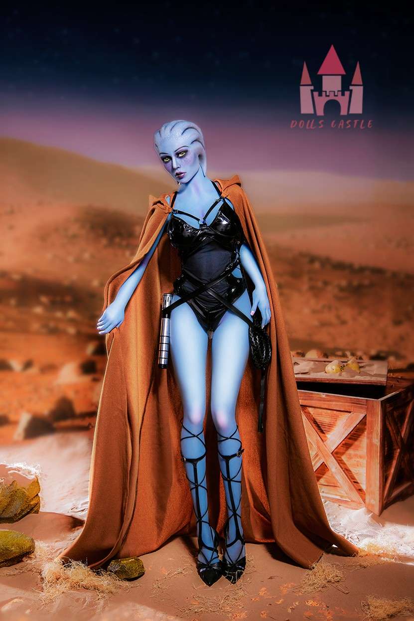 156cm (5ft1") Blue Skin Sexy TPE Sex Doll - E-Cup - Ailen - In Stock | EU Only - Image 4