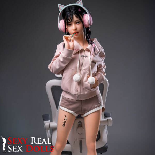 156cm (5ft1') Asian Slim Diva Gamer Girl Hybrid Sex Doll - Zi - Image 3