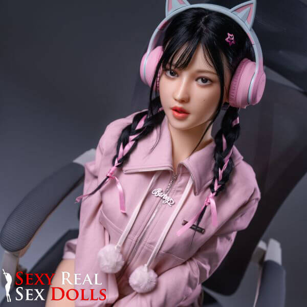 156cm (5ft1') Asian Slim Diva Gamer Girl Hybrid Sex Doll - Zi - Image 6