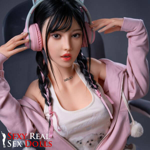156cm (5ft1') Asian Slim Diva Gamer Girl Hybrid Sex Doll - Zi - Image 7