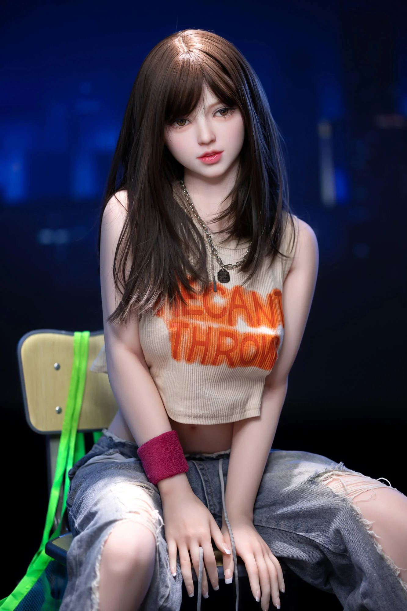 157cm (5ft1") Asian TPE Sex Doll Head - D-Cup - Annie - Image 6