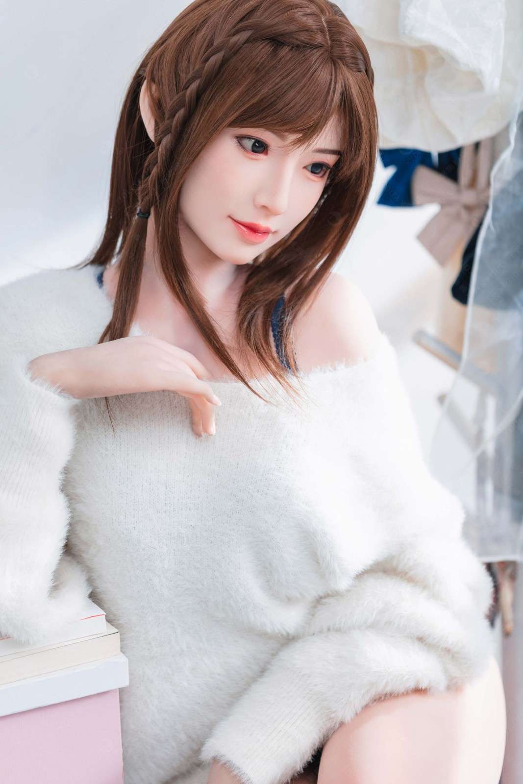 157cm (5ft1") Charming Silicone Sex Doll - A-Cup - Clara - Image 4