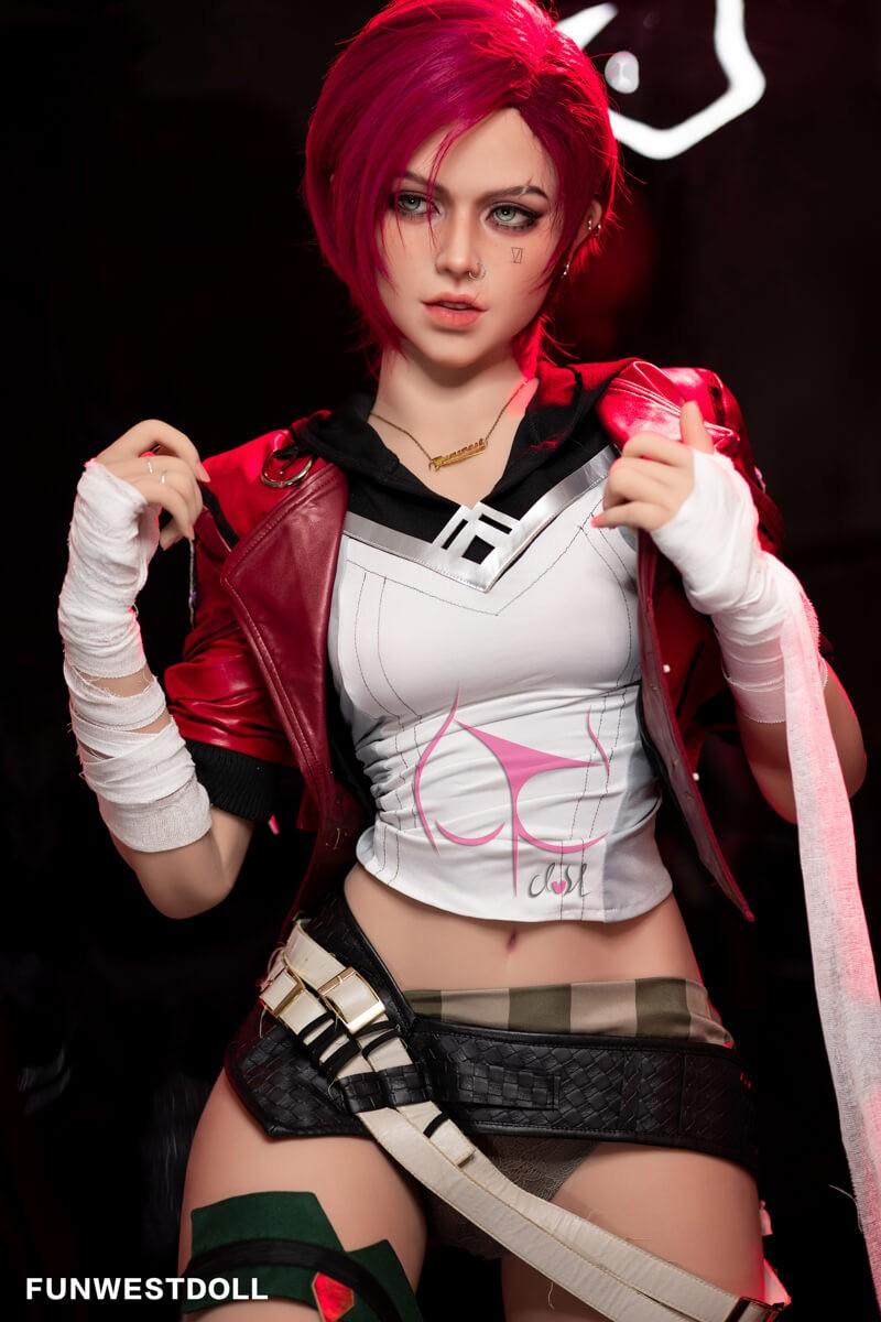 157cm (5ft2”) C-Cup - Redhead Cosplay S-TPE Sex Doll - In Stock | US Only - Image 11