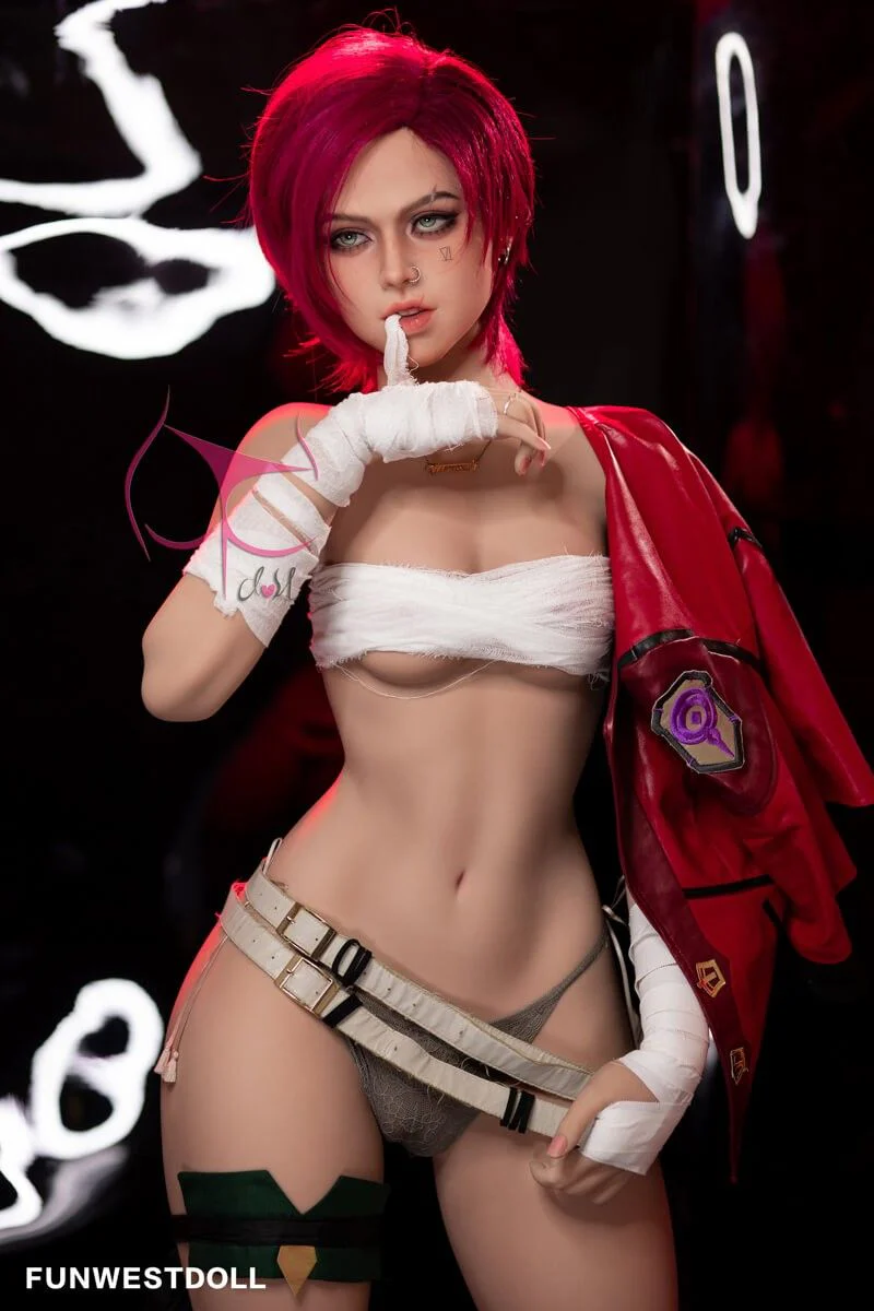 157cm (5ft2”) C-Cup - Redhead Cosplay S-TPE Sex Doll - In Stock | US Only - Image 25