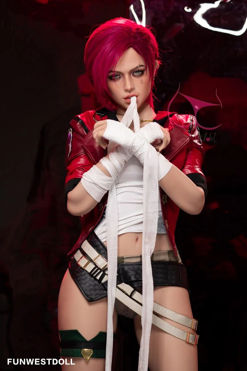 157cm (5ft2”) C-Cup - Redhead Cosplay S-TPE Sex Doll - In Stock | US Only - Image 5
