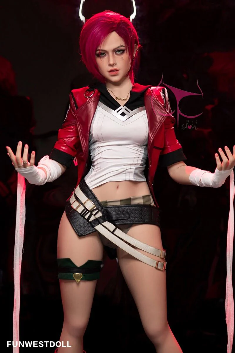 157cm (5ft2”) C-Cup - Redhead Cosplay S-TPE Sex Doll - In Stock | US Only - Image 9