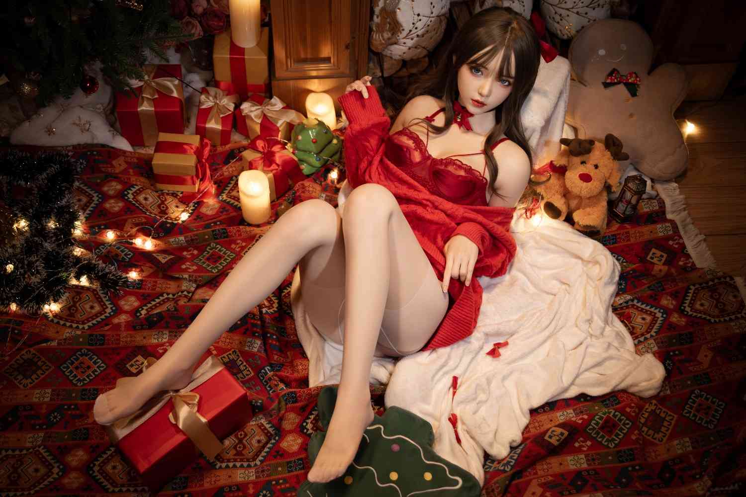158cm (5ft1") Christmas Silicone Sex Doll - D-Cup - Jane - Image 6