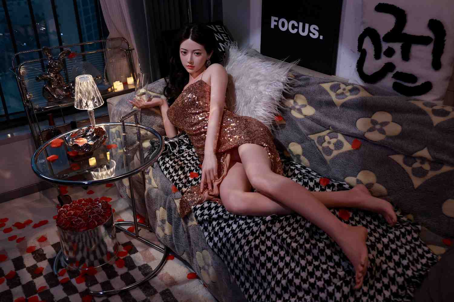 158cm (5ft1") Elegant Asian Silicone Sex Doll - D-Cup - Fanny - Image 6
