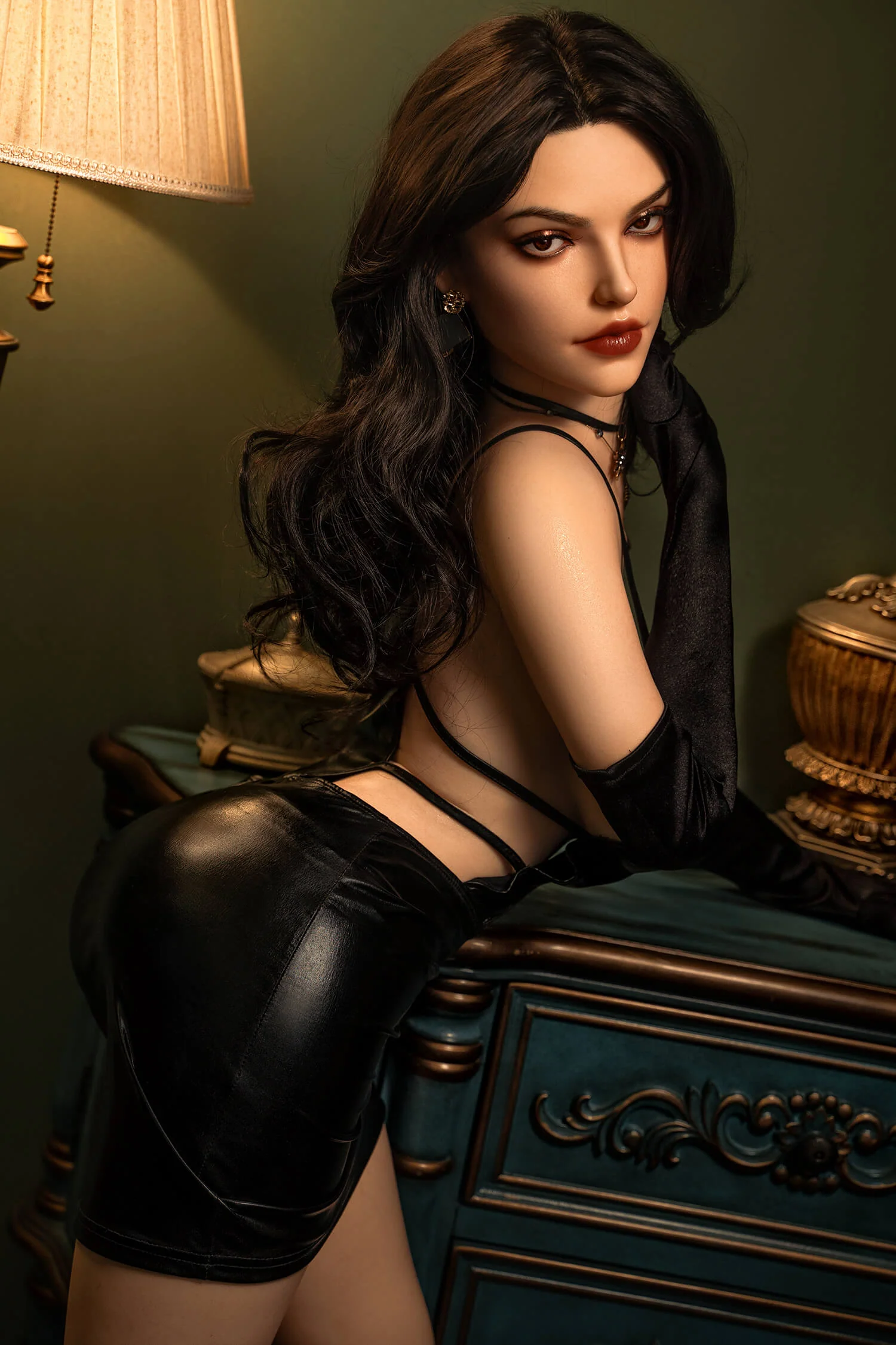 158cm (5ft1") Elegant Brunette Silicone Sex Doll - D-Cup - Sabina - Image 8