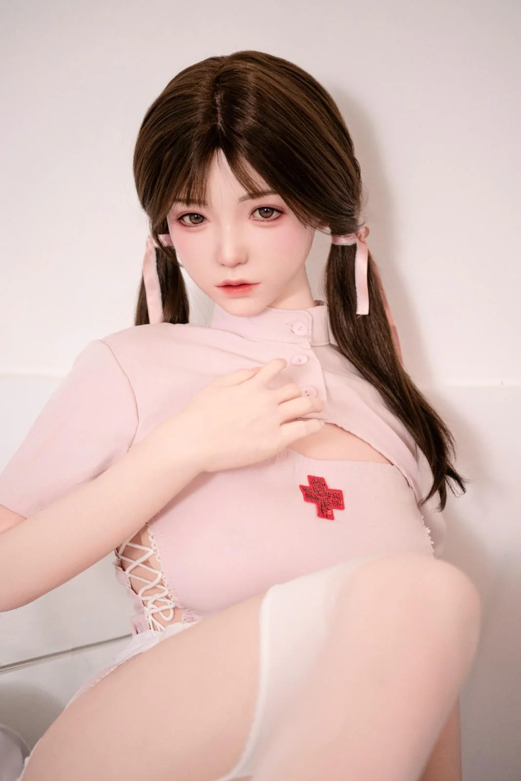 158cm (5ft1") Nurse Silicone Sex Doll - D-Cup - Emma - Image 6