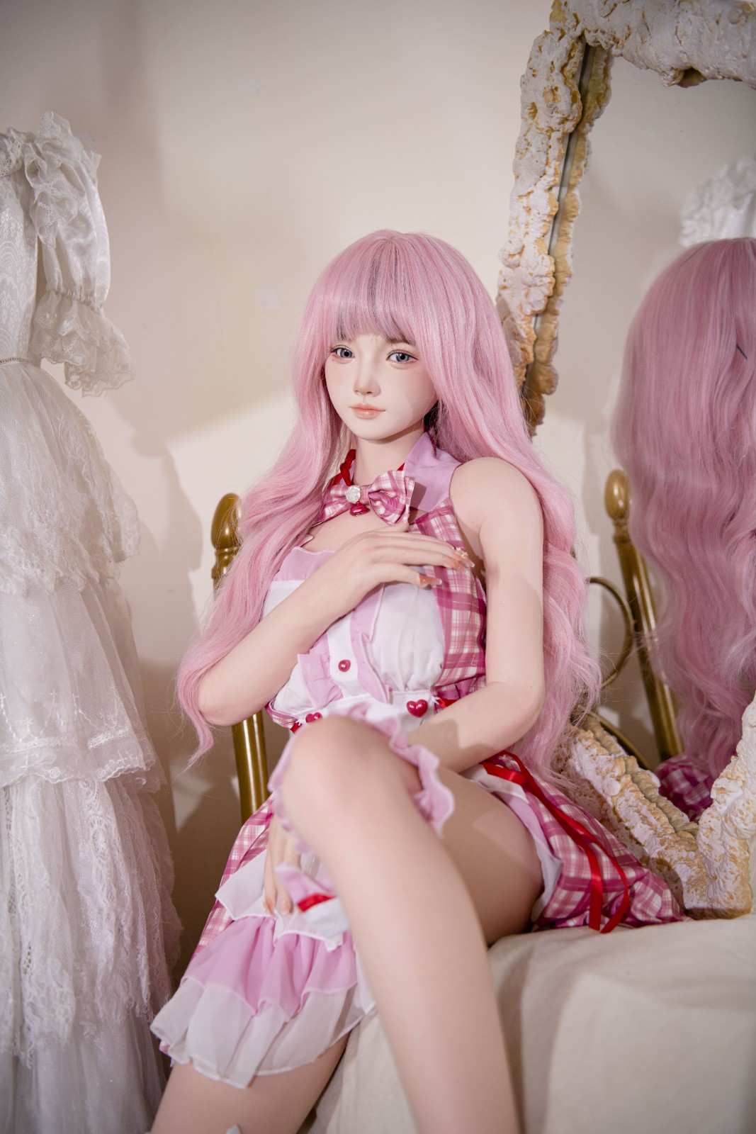 158cm (5ft1") Pink Beauty Silicone Sex Doll - D-Cup - Barbie - Image 8