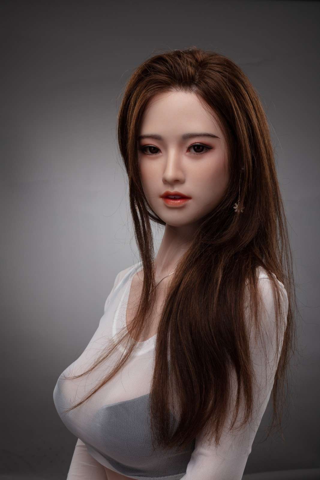 159cm (5ft2") Brunette Realistic Sexdoll - C-Cup - Zhulin - Image 3