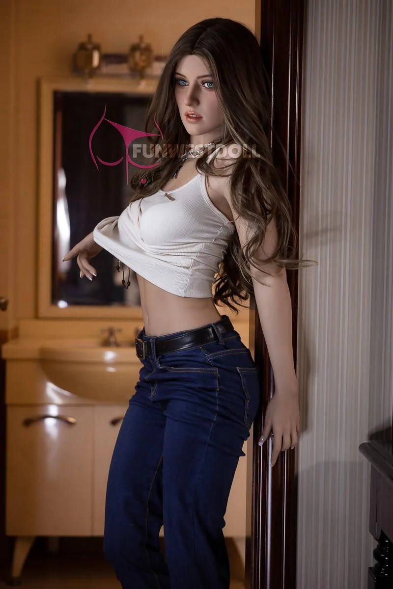 159cm (5ft2') A-Cup Real Doll Sex Doll with Tiny Breasts - Jasmine - Image 10
