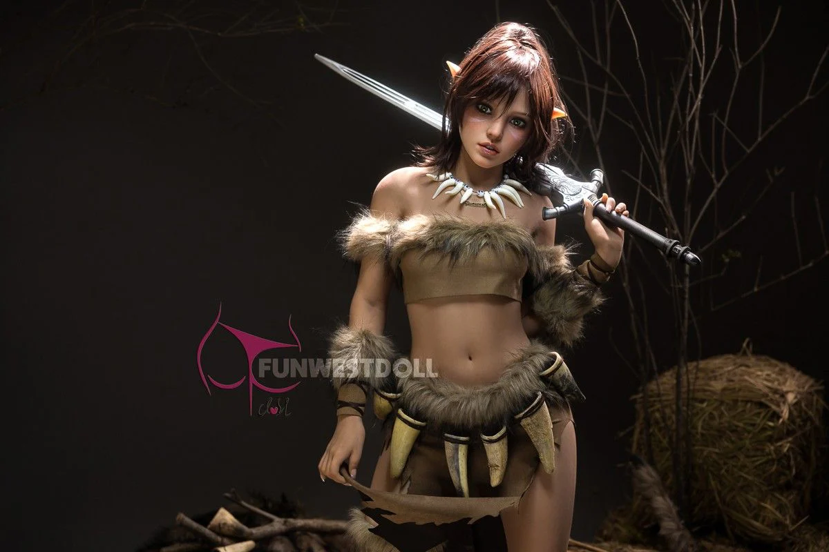 159cm (5ft2') A-Cup Realistic Elf Sex Doll - Kylie - Image 4