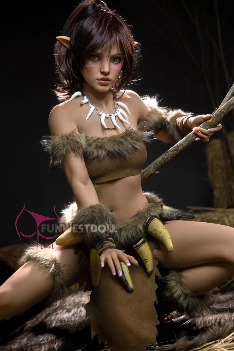 159cm (5ft2') A-Cup Realistic Elf Sex Doll - Kylie - Image 9