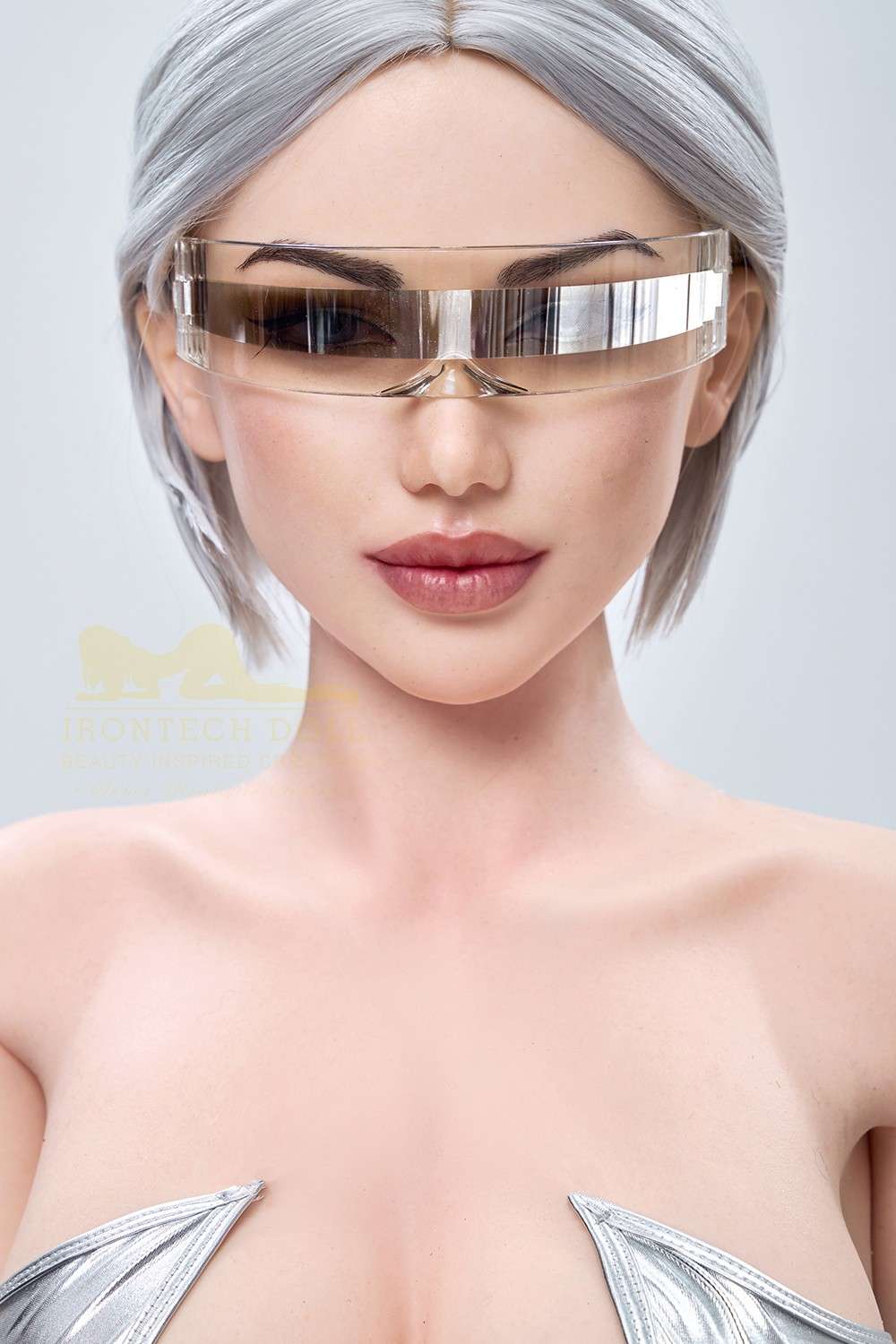 159cm (5ft2') Platinum Blonde Real Silicone Sex Doll- Celine - Image 12