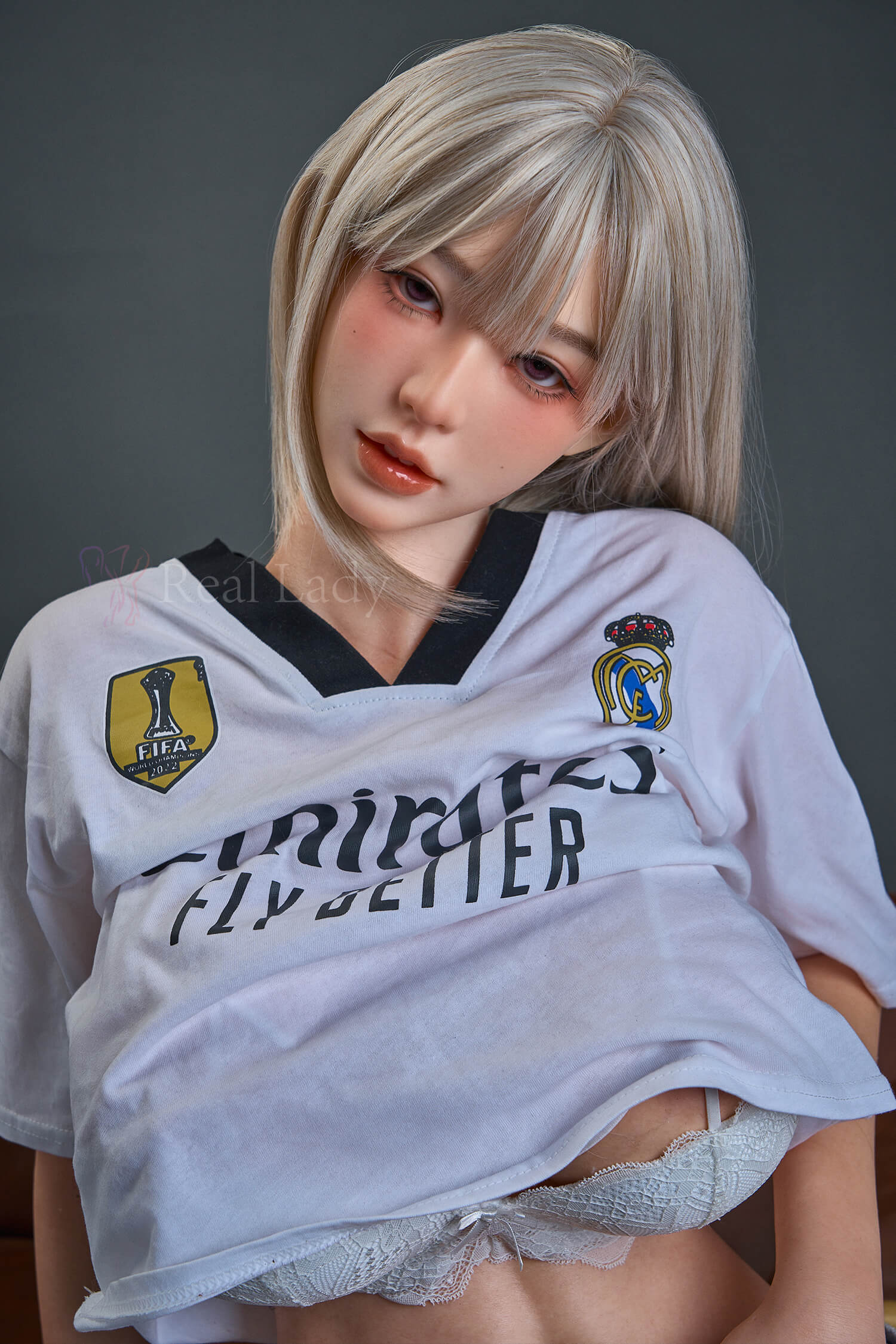 159cm (5ft2") Silky Cream Lifesize Silicone Sex Doll - H-Cup - Yuna - Image 8
