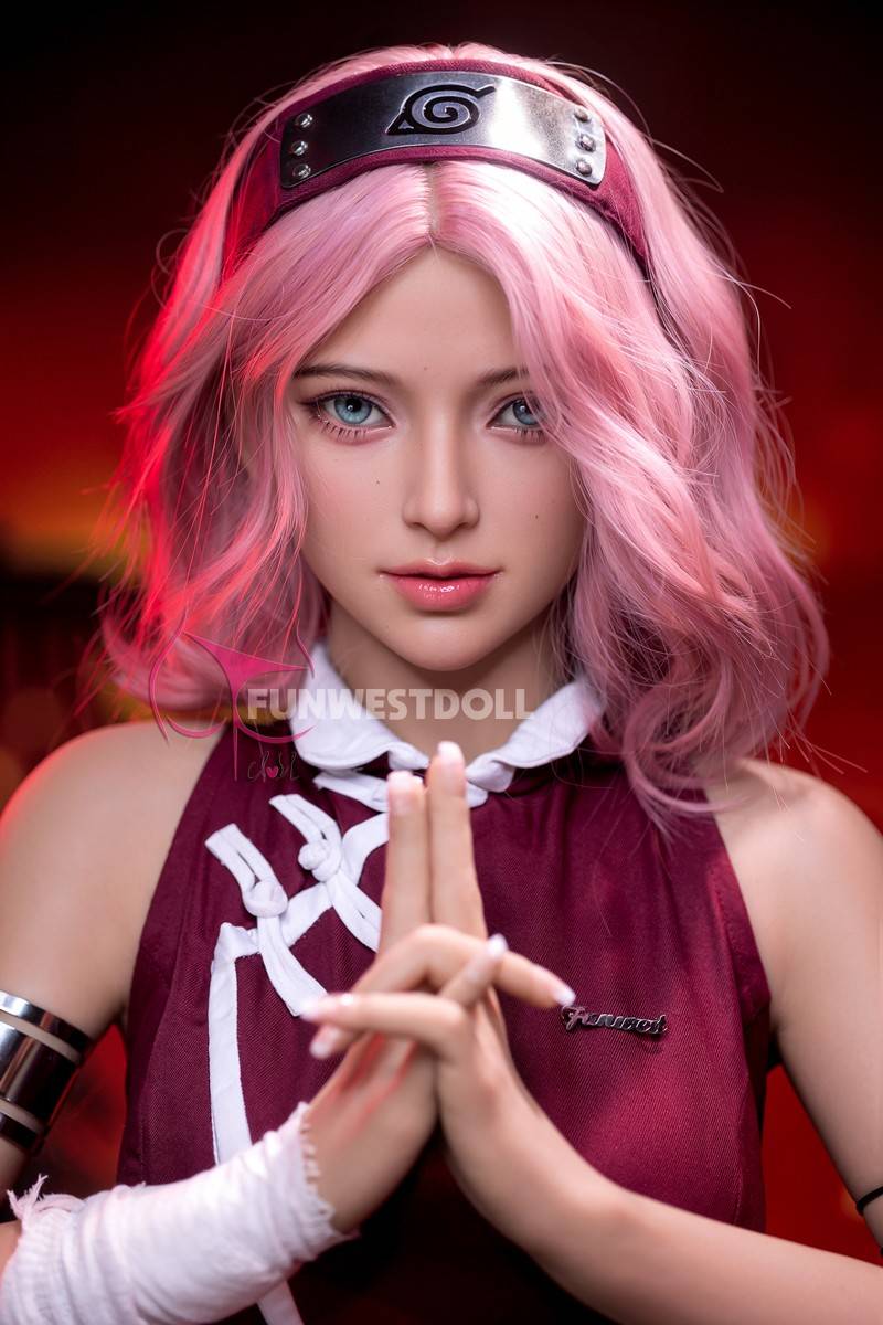 159cm (5ft2") Pink Hair Anime Sex Doll - A-Cup - Alice - In Stock | US Only [Flawed] - Image 3